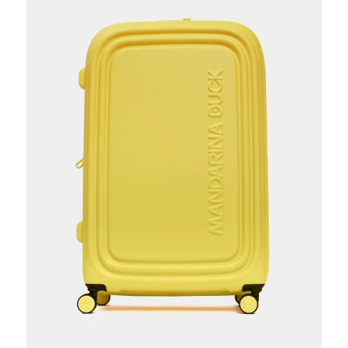 Βαλίτσα Μεγάλη XL Σκληρή Επεκτεινόμεvη Mandarina Duck P10SZV35 Spinner 82cm Duck Yellow