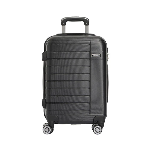 Βαλίτσα Καμπίνας Σκληρή Επεκτεινόμενη Superspace S3-016-S-BLC (55CM) Black