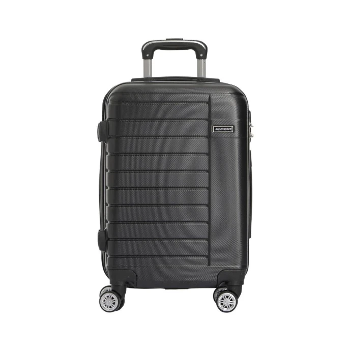 Βαλίτσα Καμπίνας Σκληρή Επεκτεινόμενη Superspace S3-016 (55CM) Black ΒΑΛΙΤΣΕΣ & ΣΑΚΟΙ ΤΑΞΙΔΙΟΥ