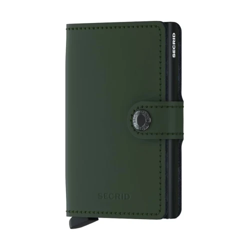 Πορτοφόλι- Καρτοθήκη Secrid Slimwallet Matte Green