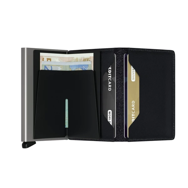 Πορτοφόλι- Καρτοθήκη Secrid Slimwallet Original Black