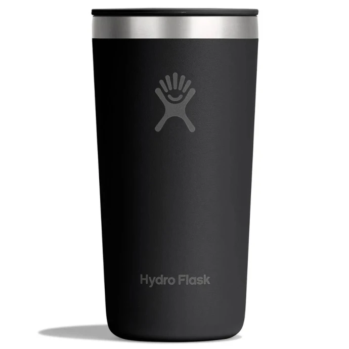 Hydro Flask All Around Tumbler Press In Lid Μπουκάλι Θερμός Ανοξείδωτο 355ml Black