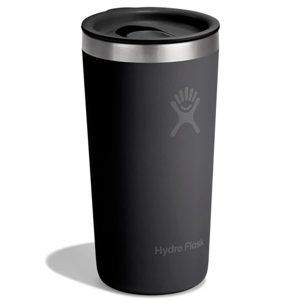 Hydro Flask All Around Tumbler Press In Lid Μπουκάλι Θερμός Ανοξείδωτο 355ml Black