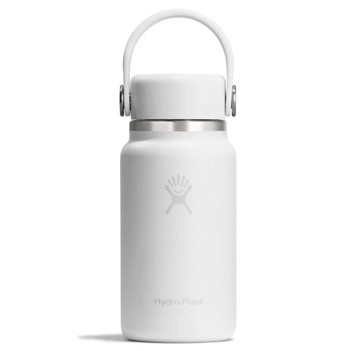 Hydro Flask Micro Hydro Μπουκάλι Θερμός Ανοξείδωτο 200ml White