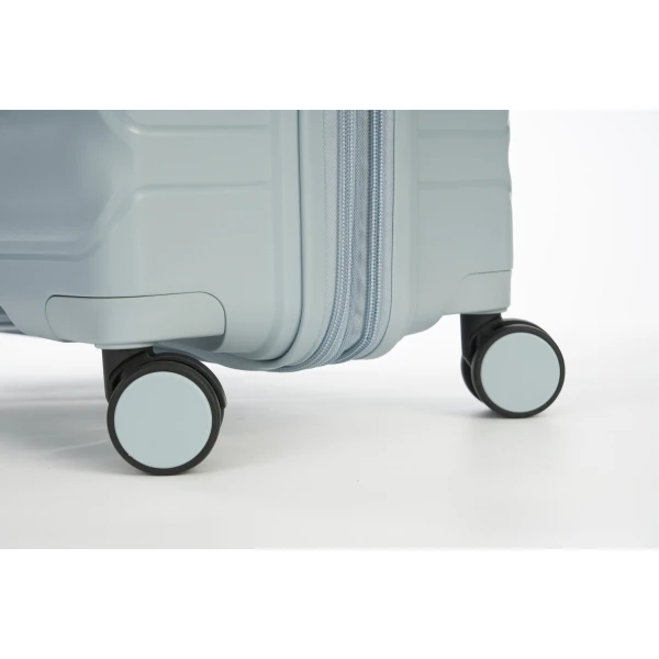 Βαλίτσα Μεσαία Σκληρή Επεκτεινόμενη Verage V24061-M Spinner 67cm Light Blue