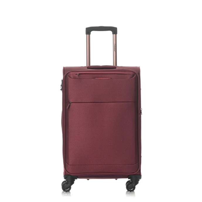 Βαλίτσα Μεσαία Μαλακή Diplomat ZC6040-68 Exp Μedium Μπορντω ΒΑΛΙΤΣΕΣ & ΣΑΚΟΙ ΤΑΞΙΔΙΟΥ